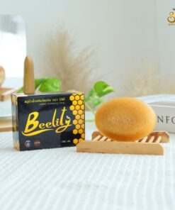 สบู่น้ำผึ้งเสริมใยบวบ 100 กรัม Honey Soap