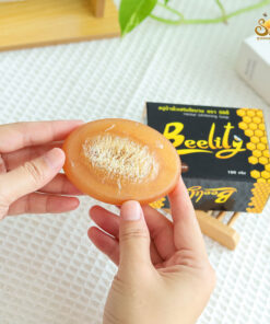 สบู่น้ำผึ้งเสริมใยบวบ 100 กรัม Honey Soap