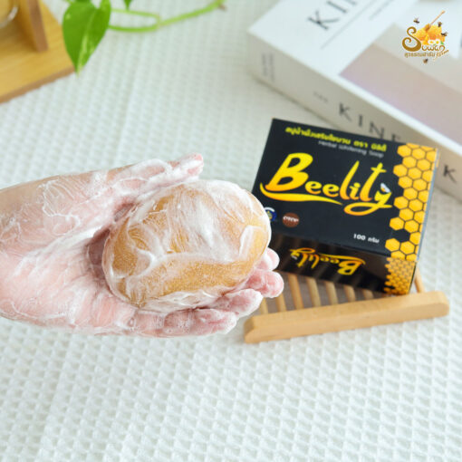 สบู่น้ำผึ้งเสริมใยบวบ 100 กรัม Honey Soap