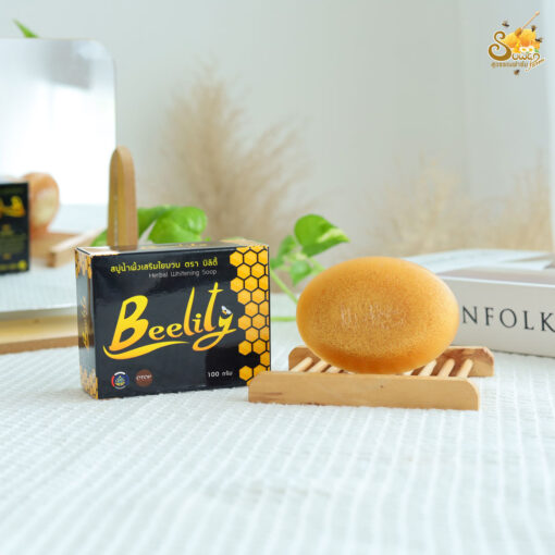 สบู่น้ำผึ้งเสริมใยบวบ 100 กรัม Honey Soap