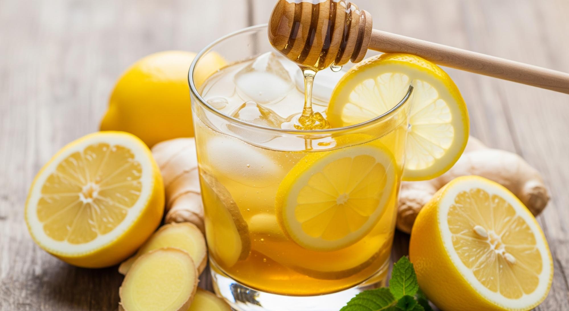 2. น้ำผึ้งมะนาวขิง (Honey Lemon Ginger)