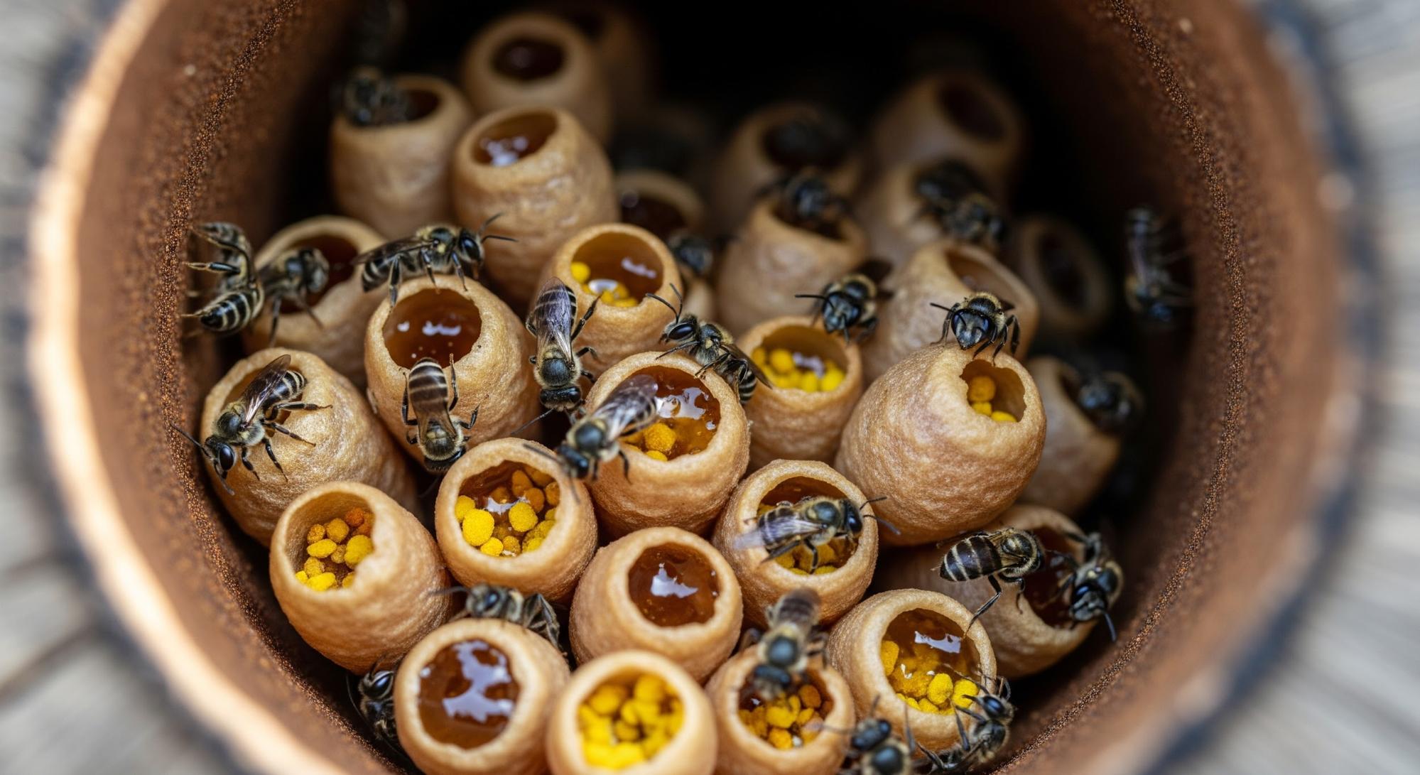 6. ชันโรงหรือผึ้งจิ๋ว (Stingless Bees) – ขุมทรัพย์พื้นเมืองไทย